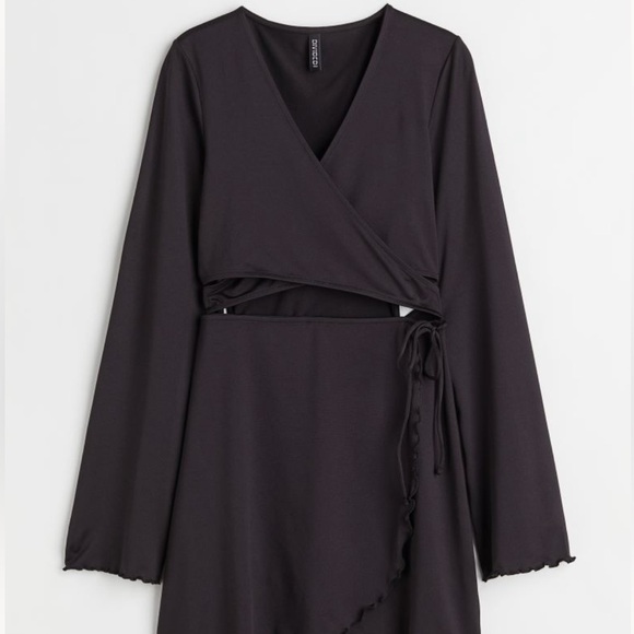 H&M V neck wrap dress - Picture 2 of 11